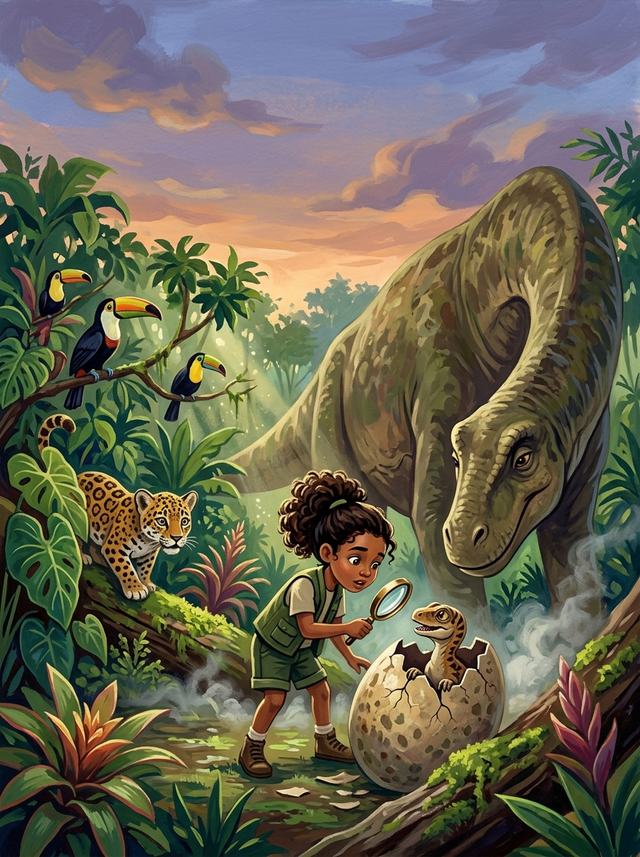 Capa ilustrada de Bichos e Dinossauros