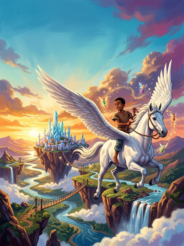 Capa ilustrada de Reinos Encantados